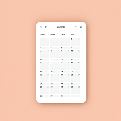 Scheduling UI